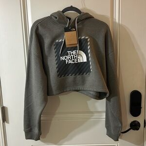 The North Face cropped hoodie NWT
